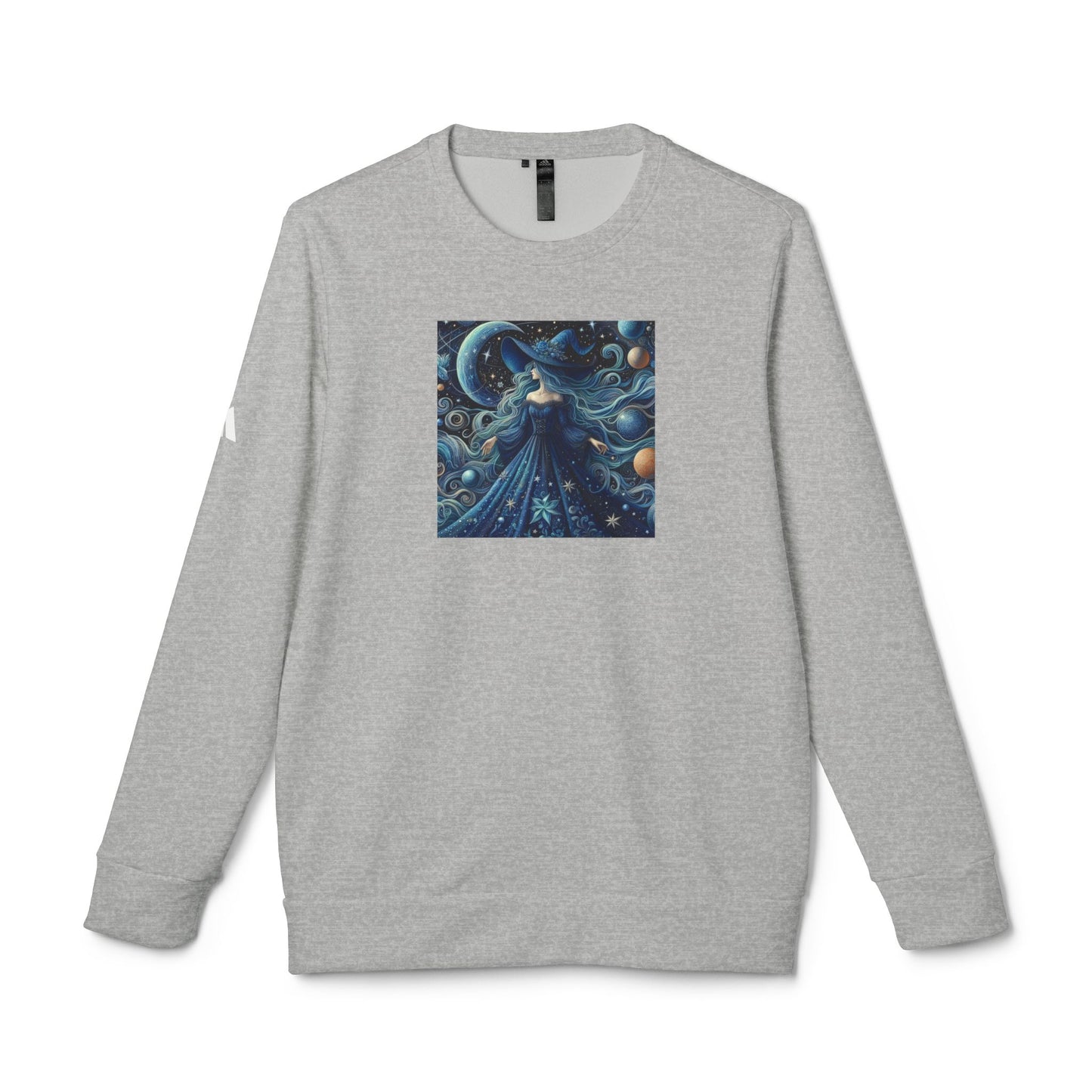 Witch Adidas® Unisex Fleece Crewneck Sweatshirt