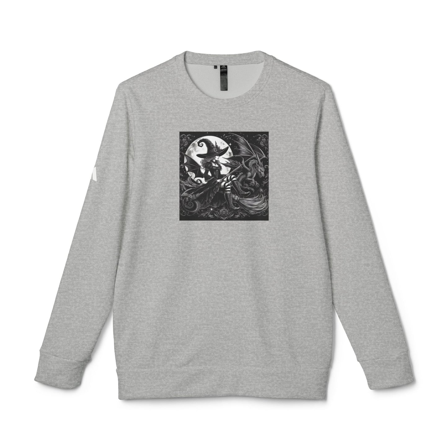 Witch Adidas® Unisex Fleece Crewneck Sweatshirt