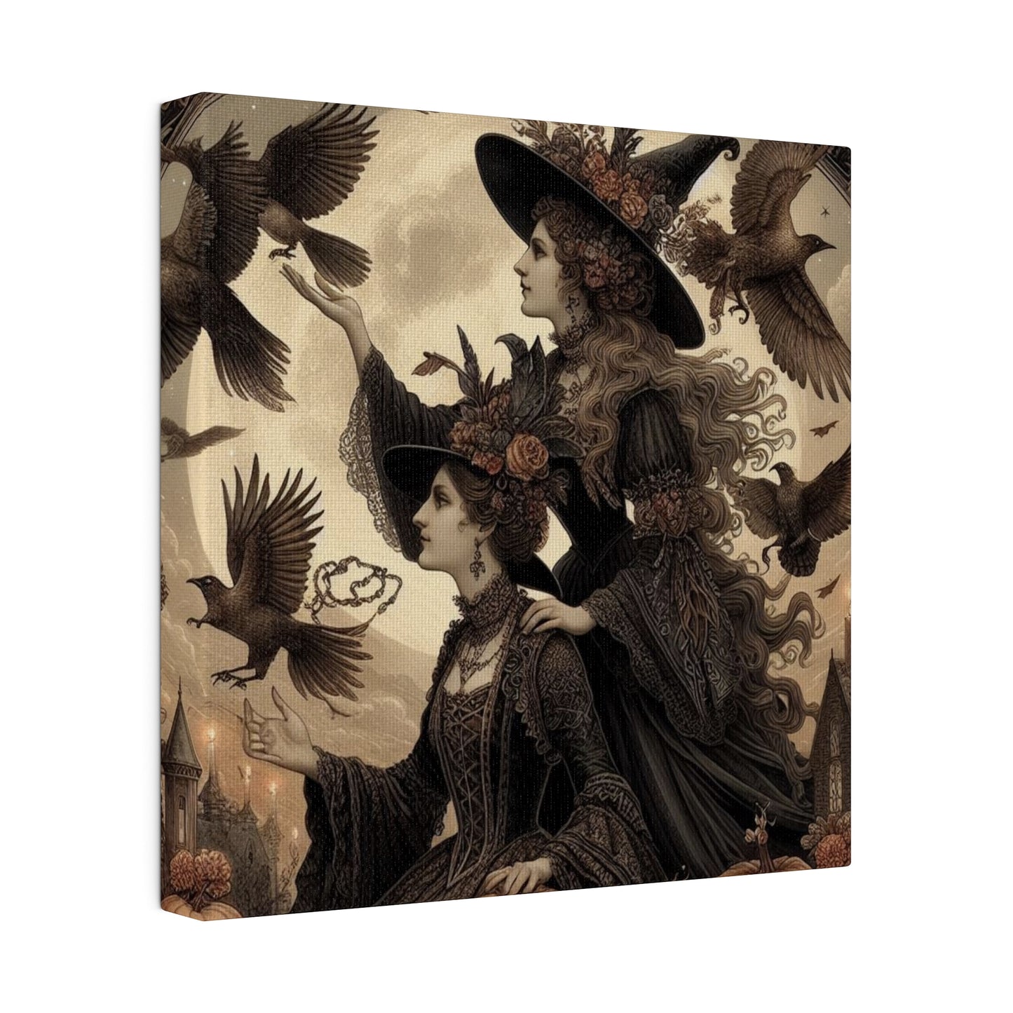 Witch Canvas, Matte Stretched, 0.75"