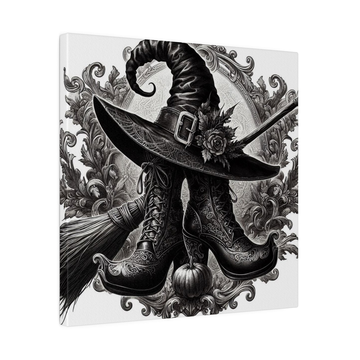 Witch Hat Canvas, Matte Stretched, 0.75"