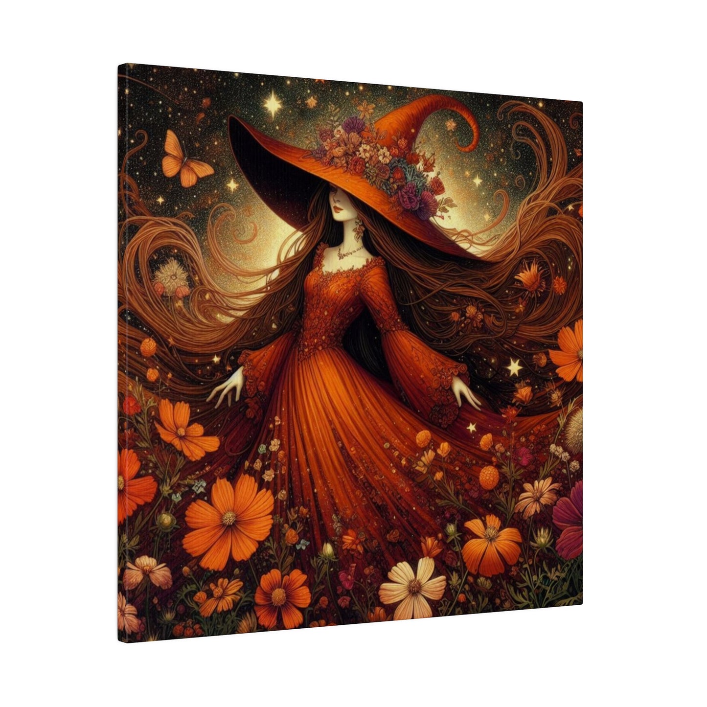 Witch Canvas, Matte Stretched, 0.75"