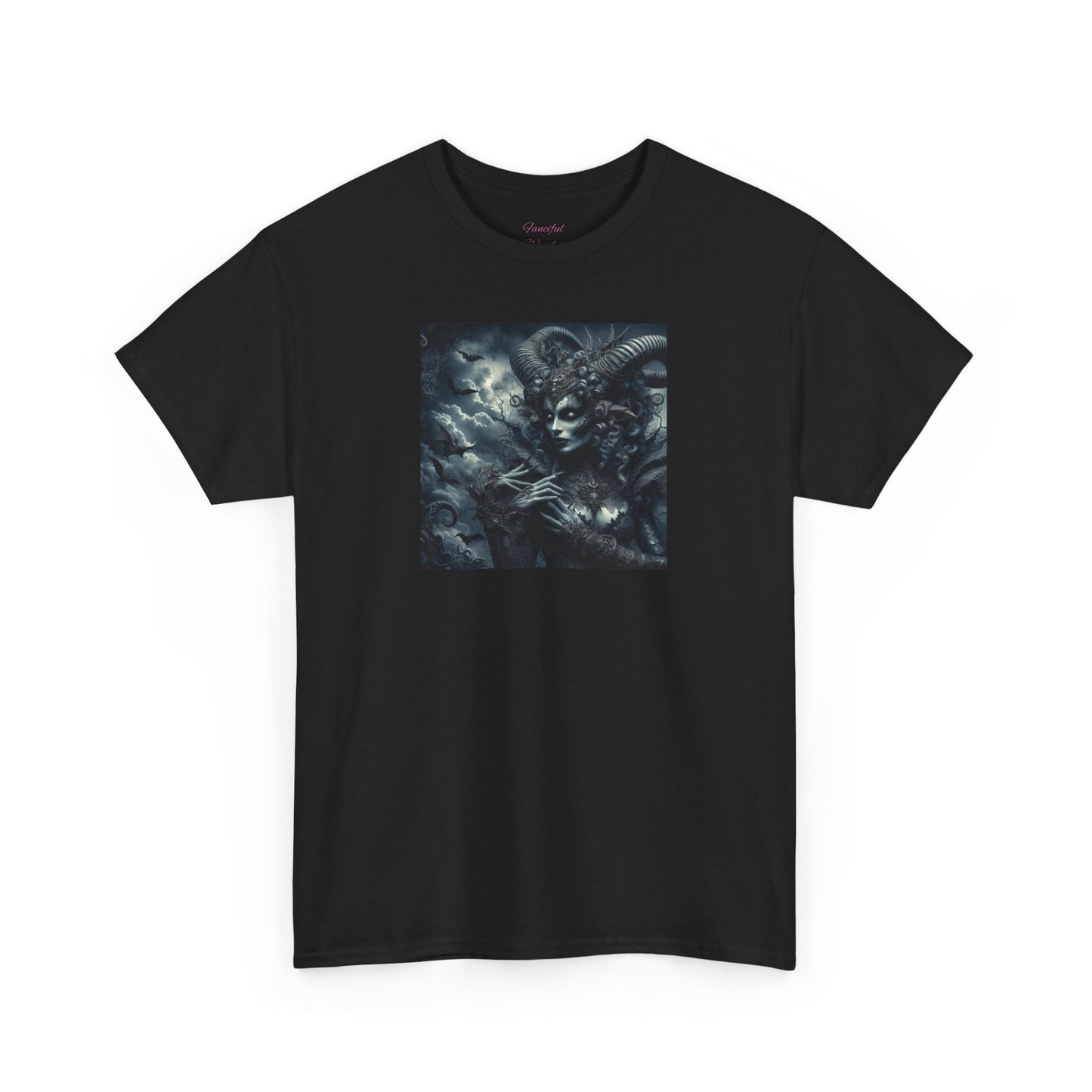 Demon, Gothic Unisex Heavy Cotton Tee - Gildan 100% Cotton