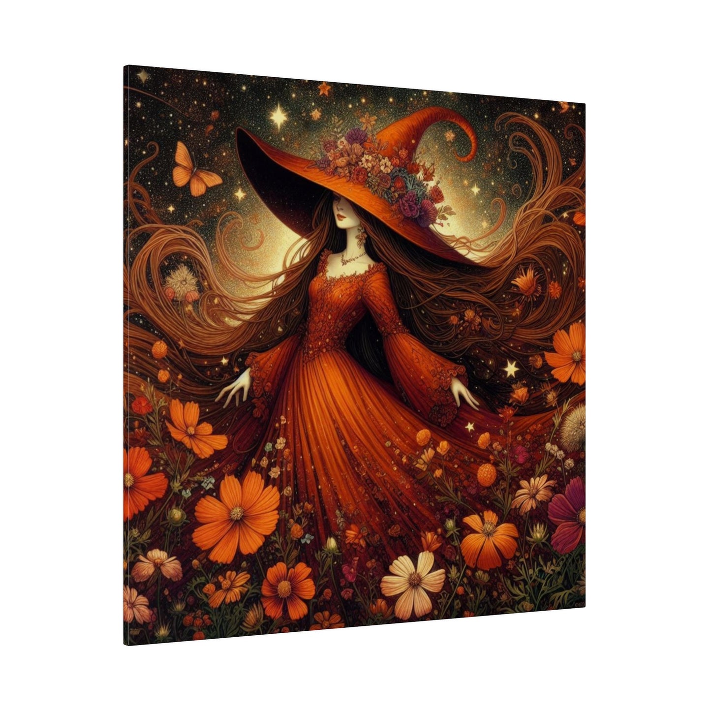 Witch Canvas, Matte Stretched, 0.75"