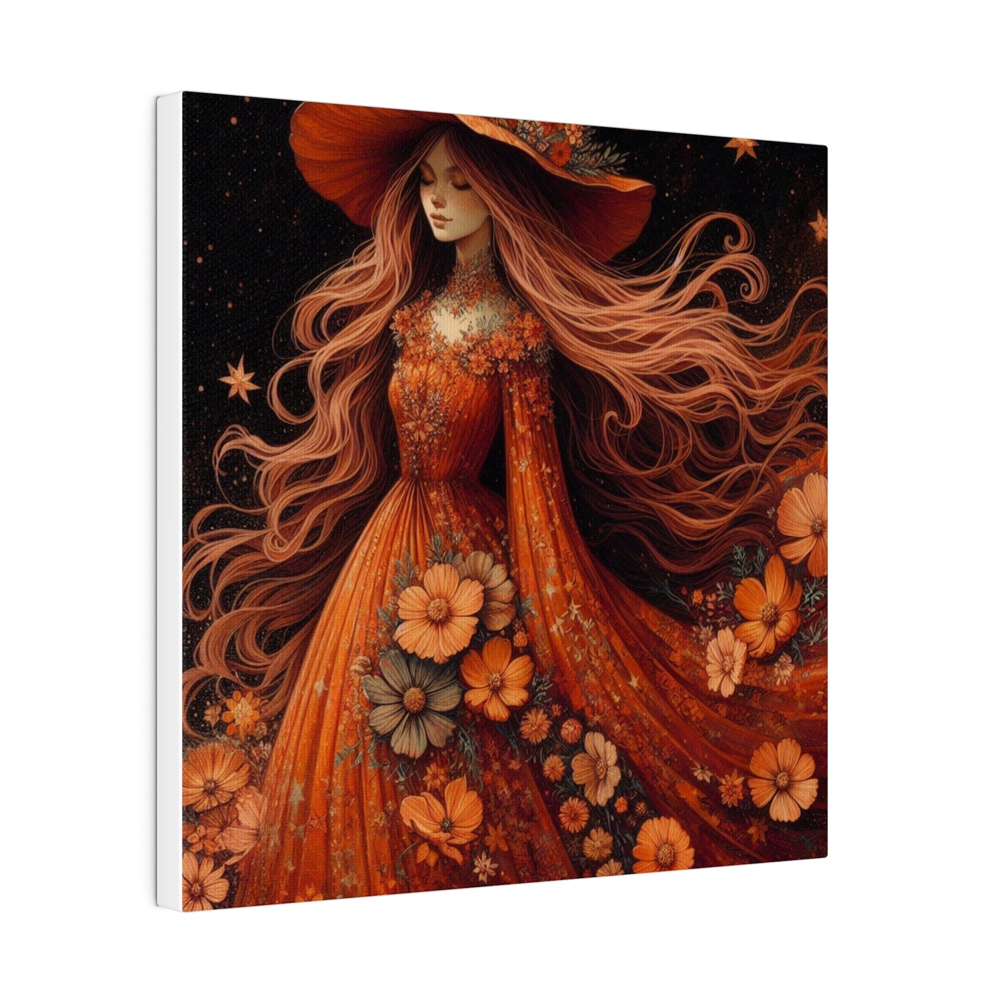 Witch Canvas, Matte Stretched, 0.75"