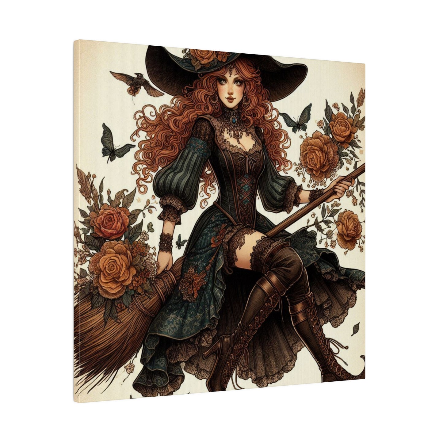 Witch Canvas, Matte Stretched, 0.75"