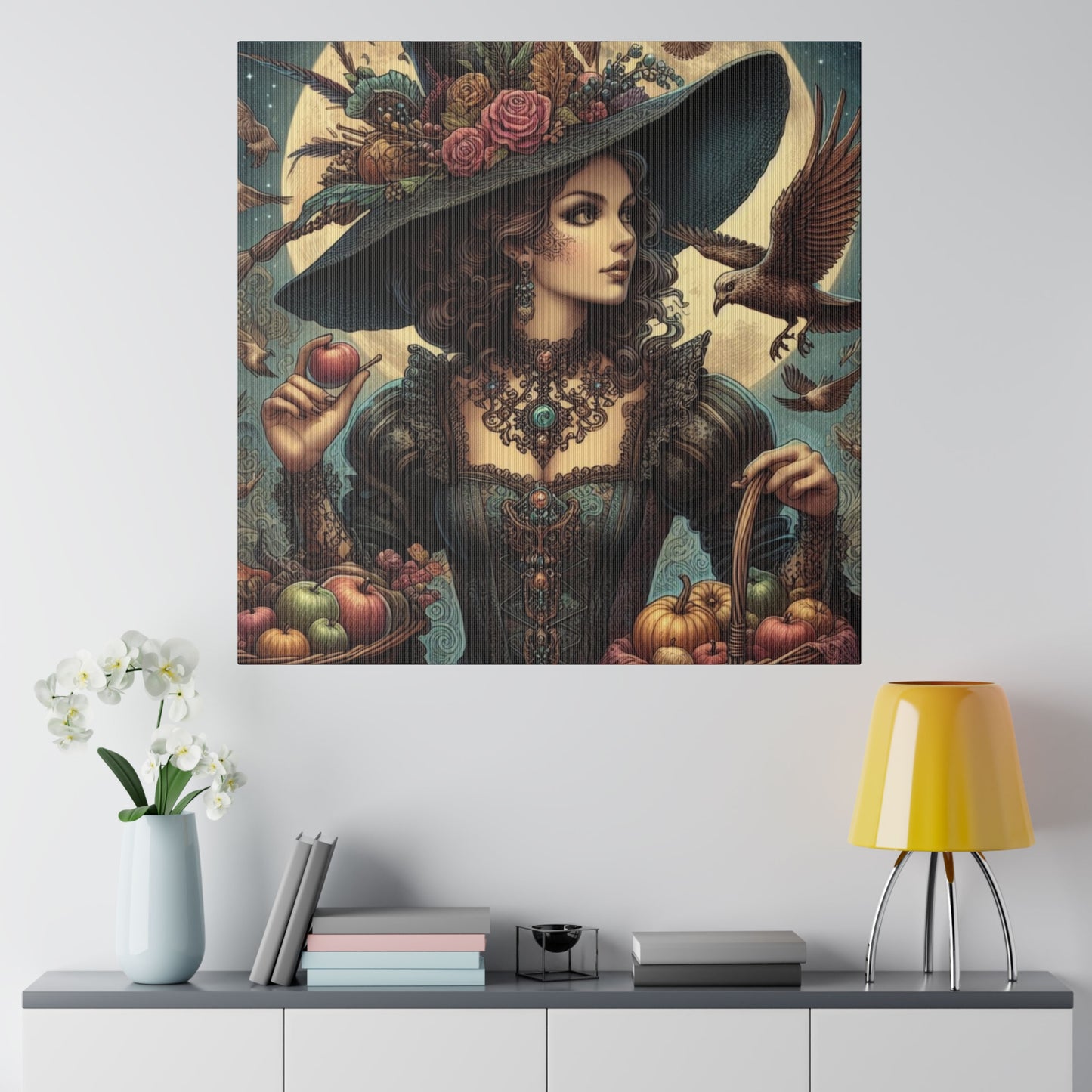 Witch Canvas, Matte Stretched, 0.75"