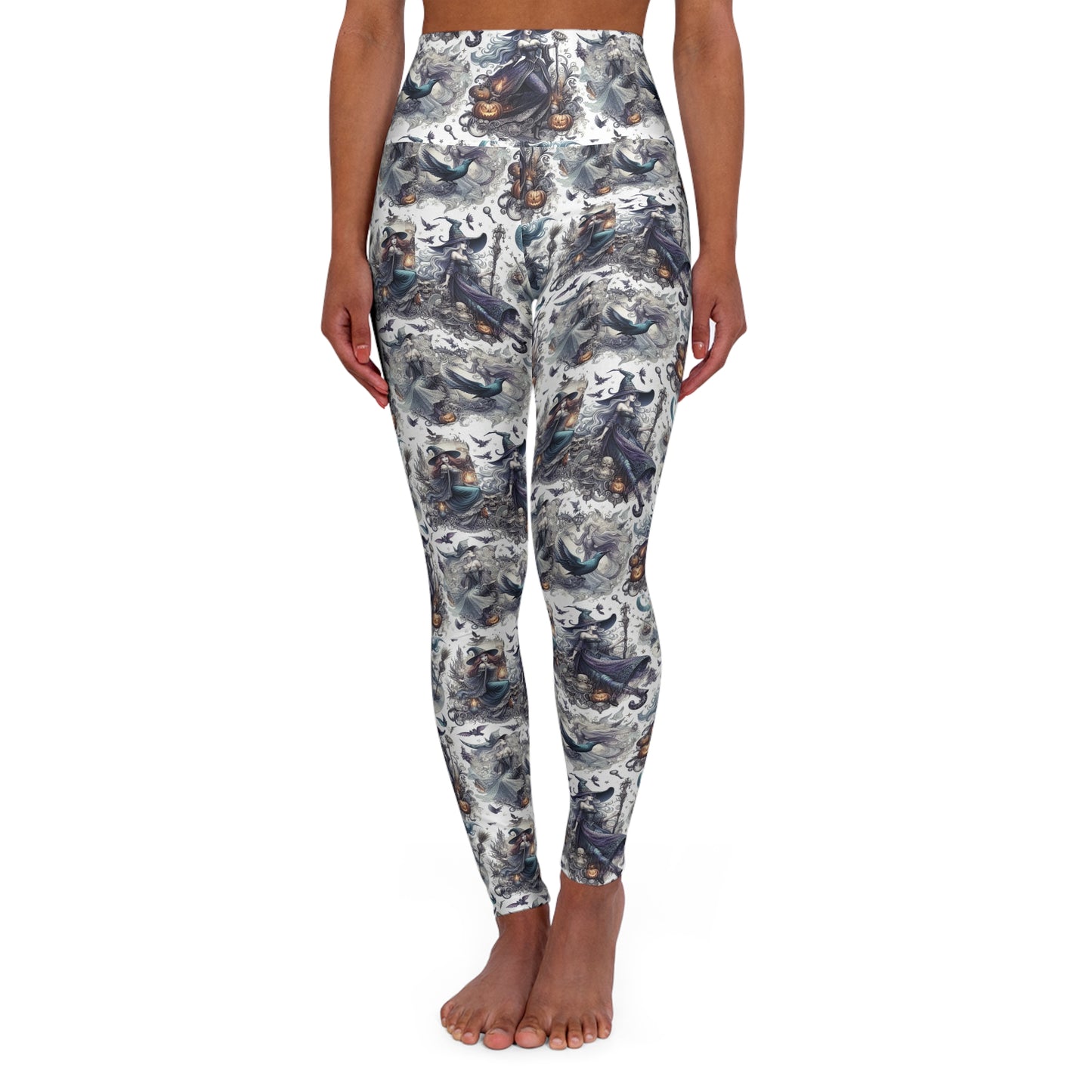 Witch High Waisted Yoga Leggings