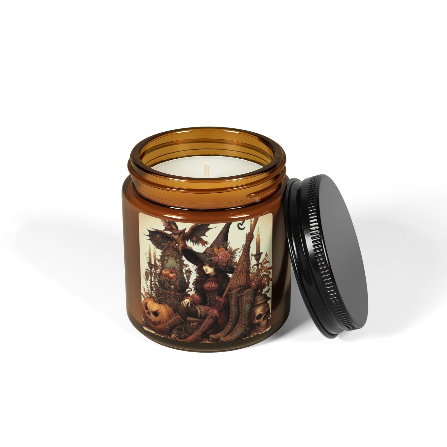 Witch Soy Candle - (Amber Jar) 4 oz.