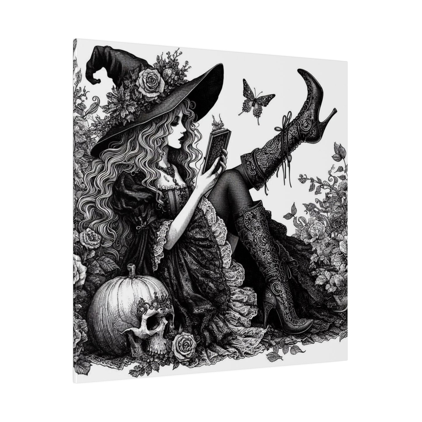 Witch Canvas, Matte Stretched, 0.75"