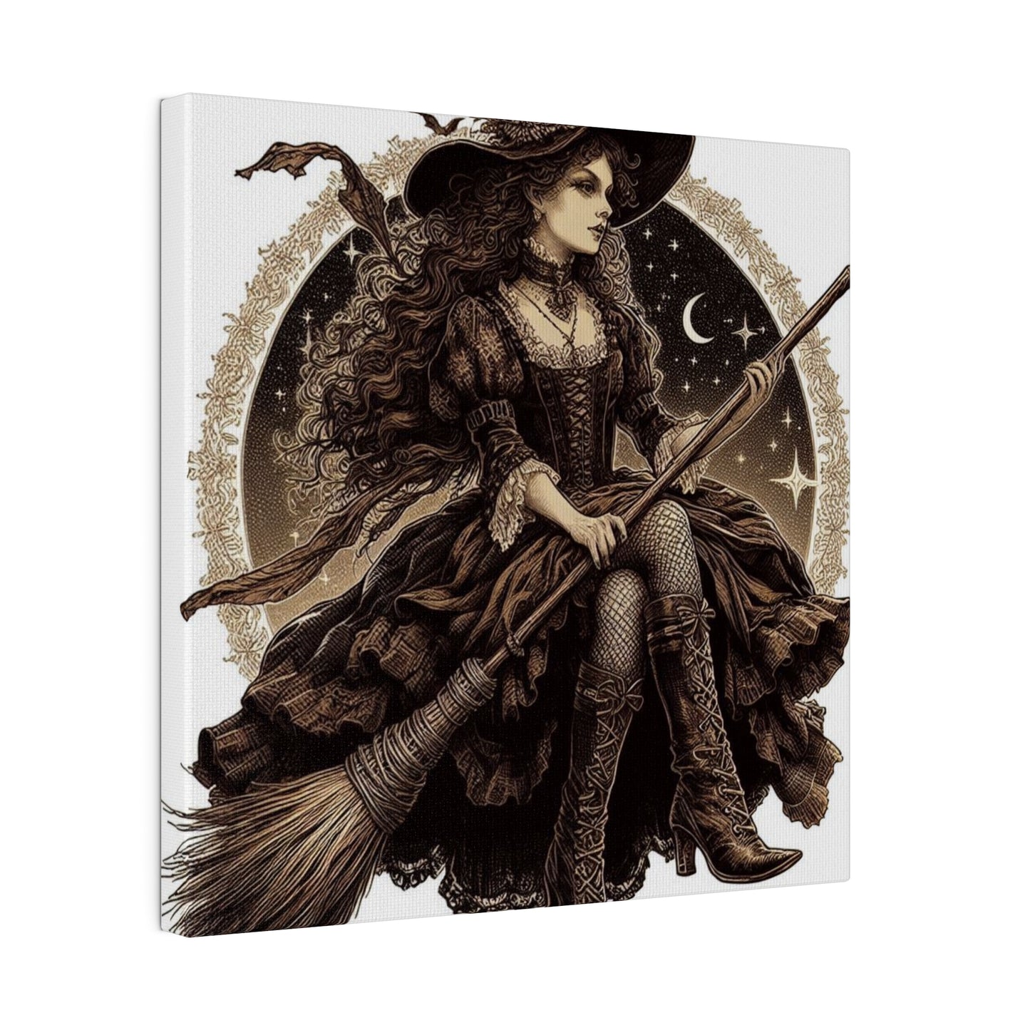 Witch Canvas, Matte Stretched, 0.75"