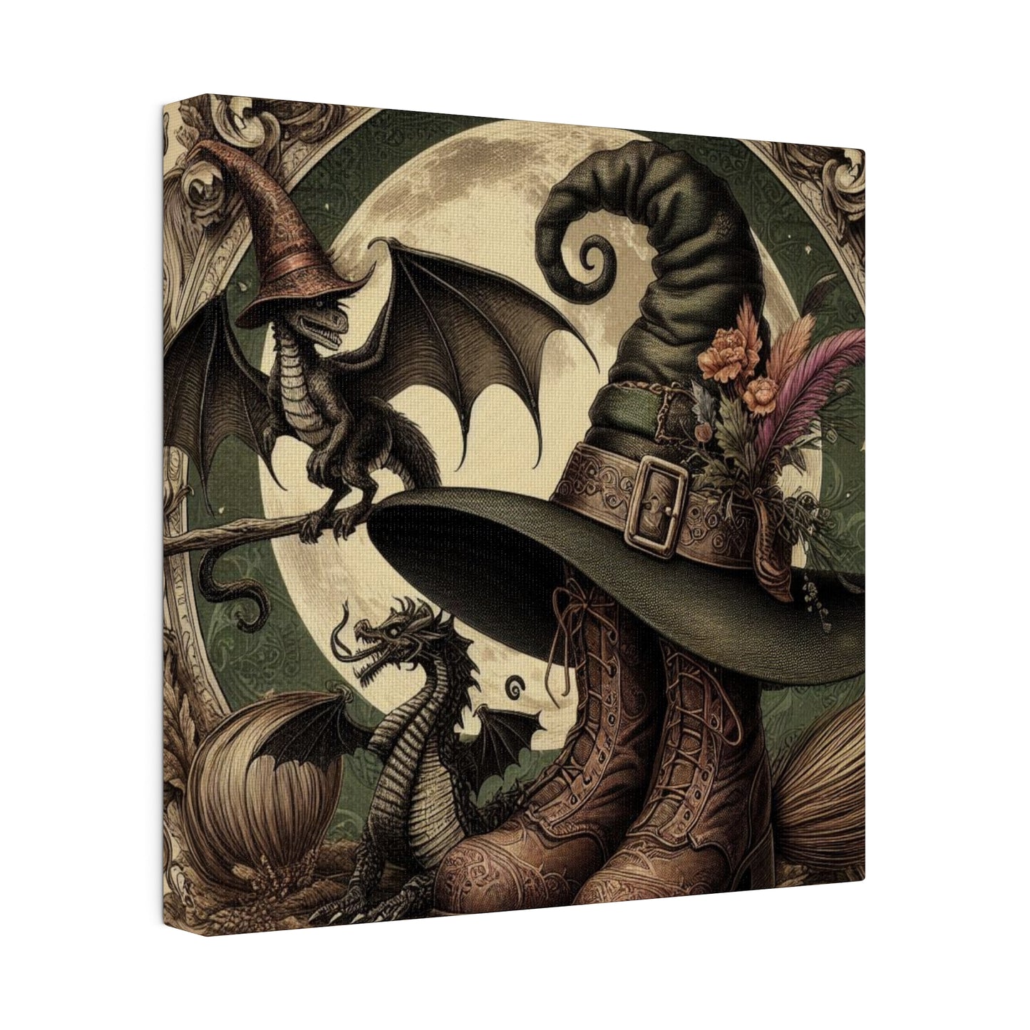 Witch Hat Canvas, Matte Stretched, 0.75"