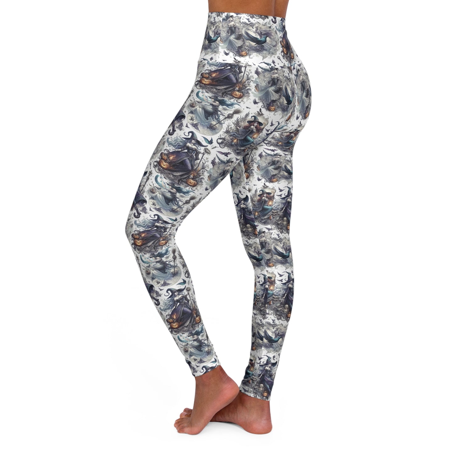 Witch High Waisted Yoga Leggings