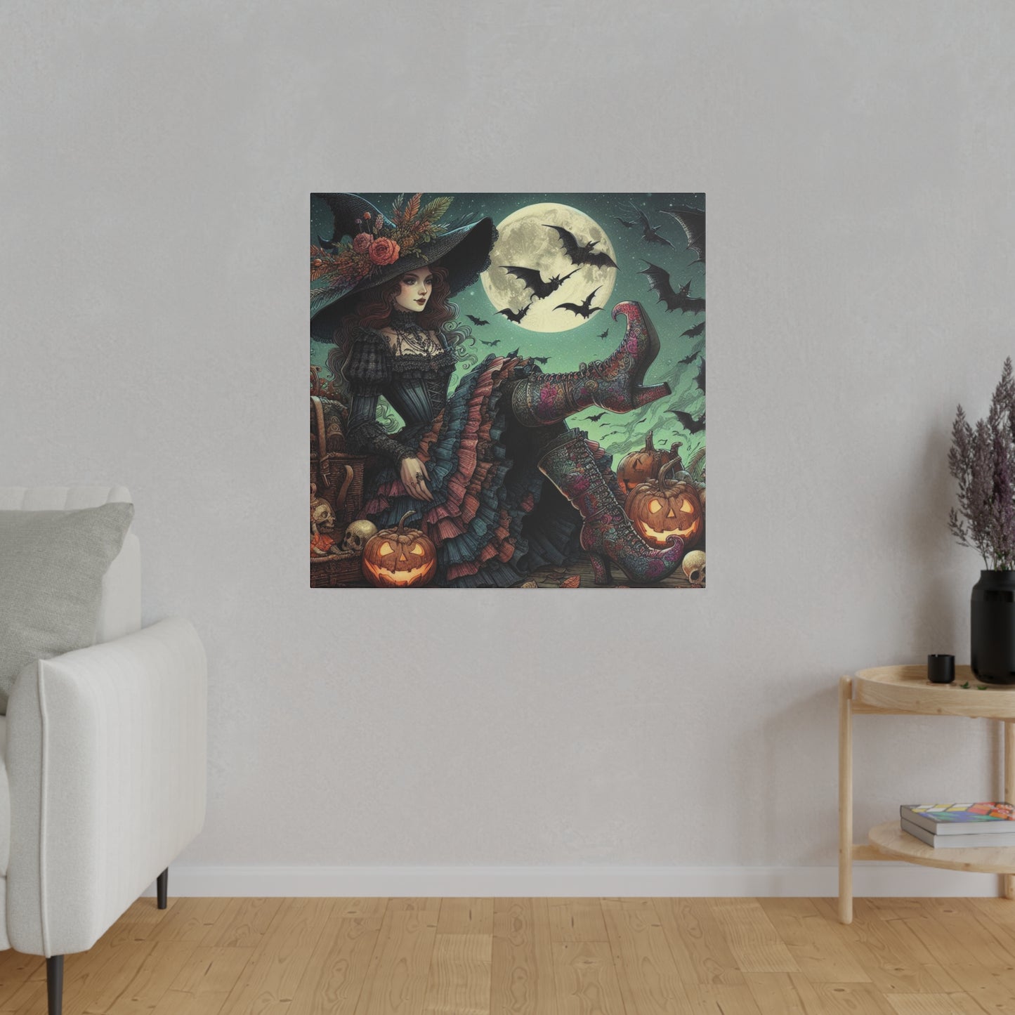 Witch Canvas, Matte Stretched, 0.75"