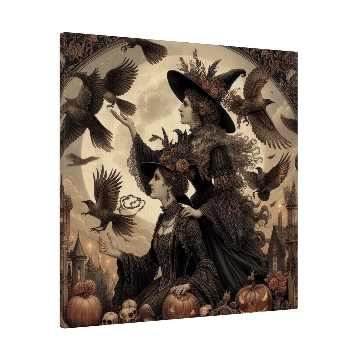 Witch Canvas, Matte Stretched, 0.75"