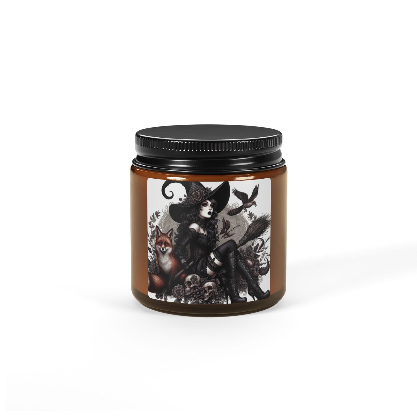 Witch Soy Candle - (Amber Jar) 4 oz.