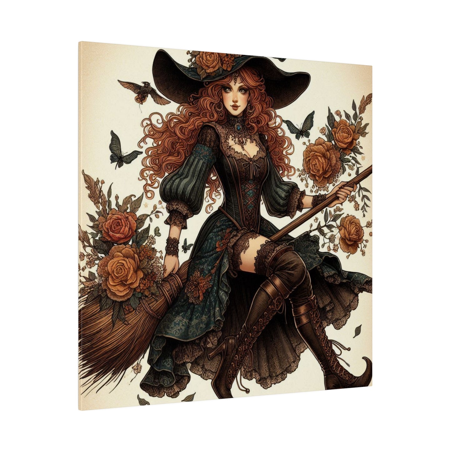 Witch Canvas, Matte Stretched, 0.75"