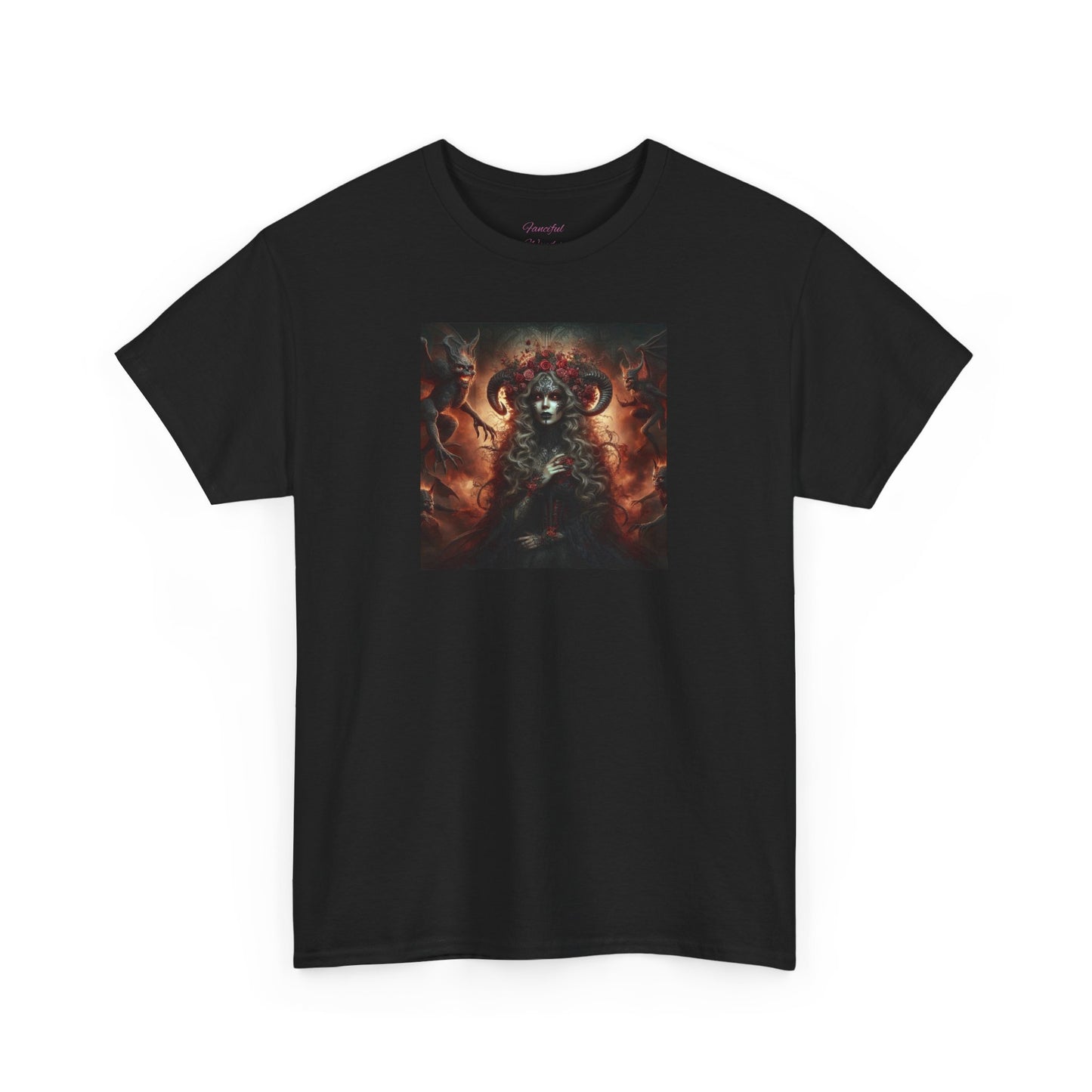 Demon, Gothic Unisex Heavy Cotton Tee - Gildan 100% Cotton