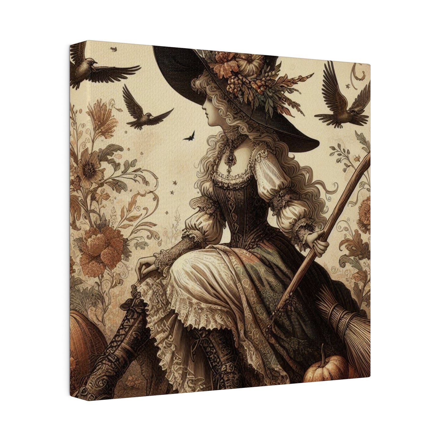 Witch Canvas, Matte Stretched, 0.75"