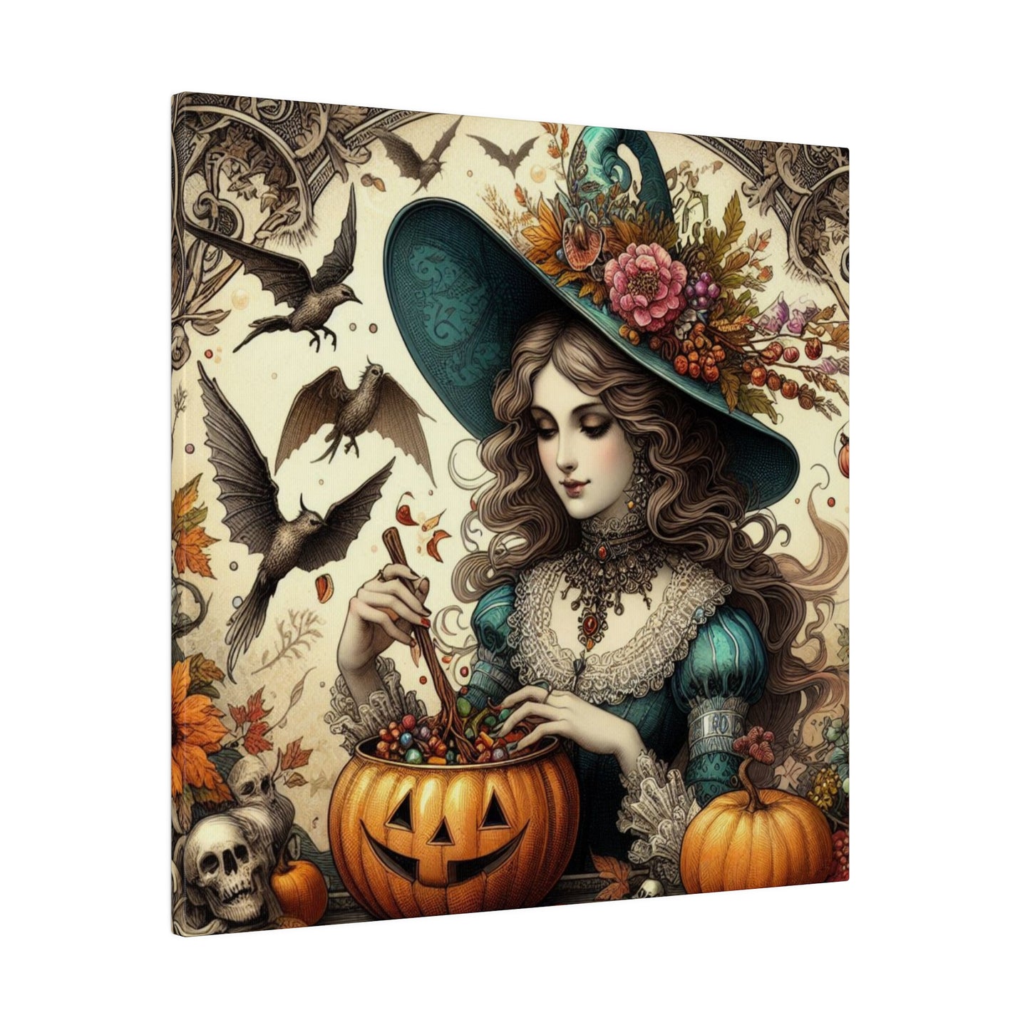 Witch Canvas, Matte Stretched, 0.75"