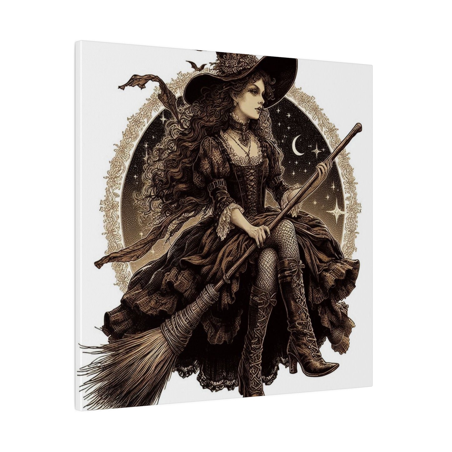 Witch Canvas, Matte Stretched, 0.75"