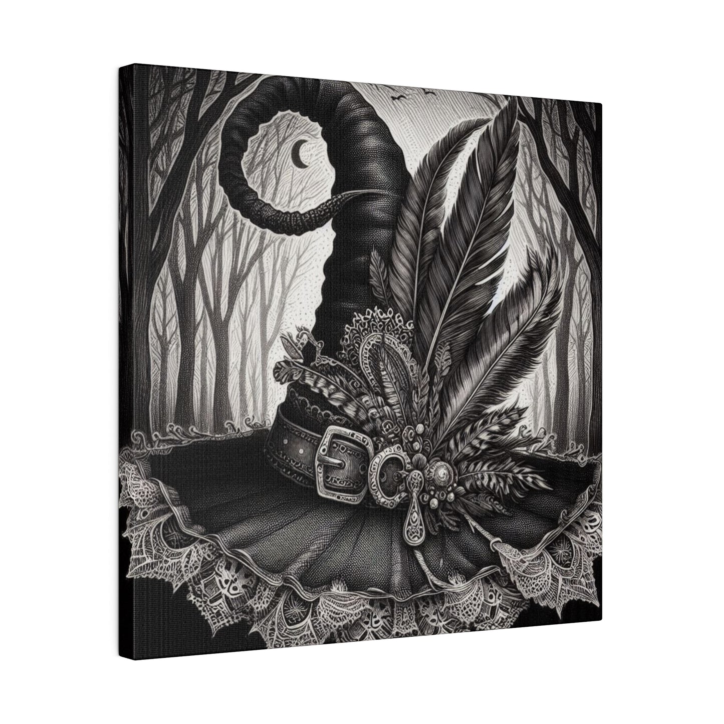 Witch Hat Canvas, Matte Stretched, 0.75"