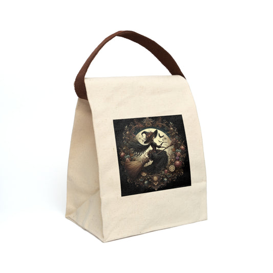 Witch Canvas Lunch Bag