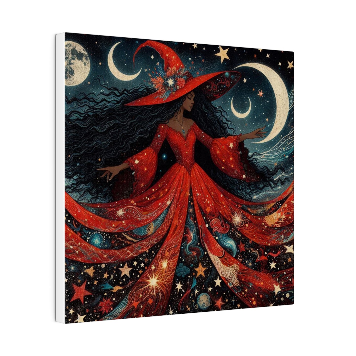 Witch Canvas, Matte Stretched, 0.75"